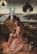 BOSCH, Hieronymus St. John on Patmos oil painting artist